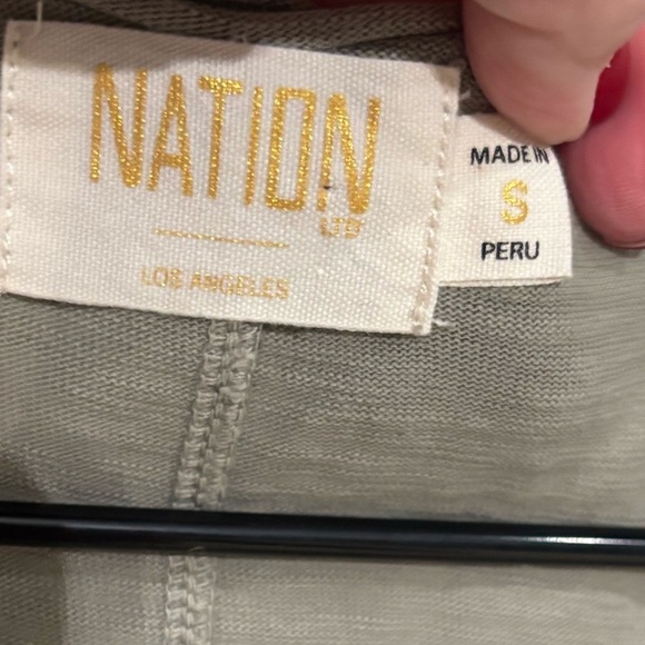 Nation LTD (sold by Revolve) Neda Utility Pocket Dress Size Small - Picture 3 of 5
